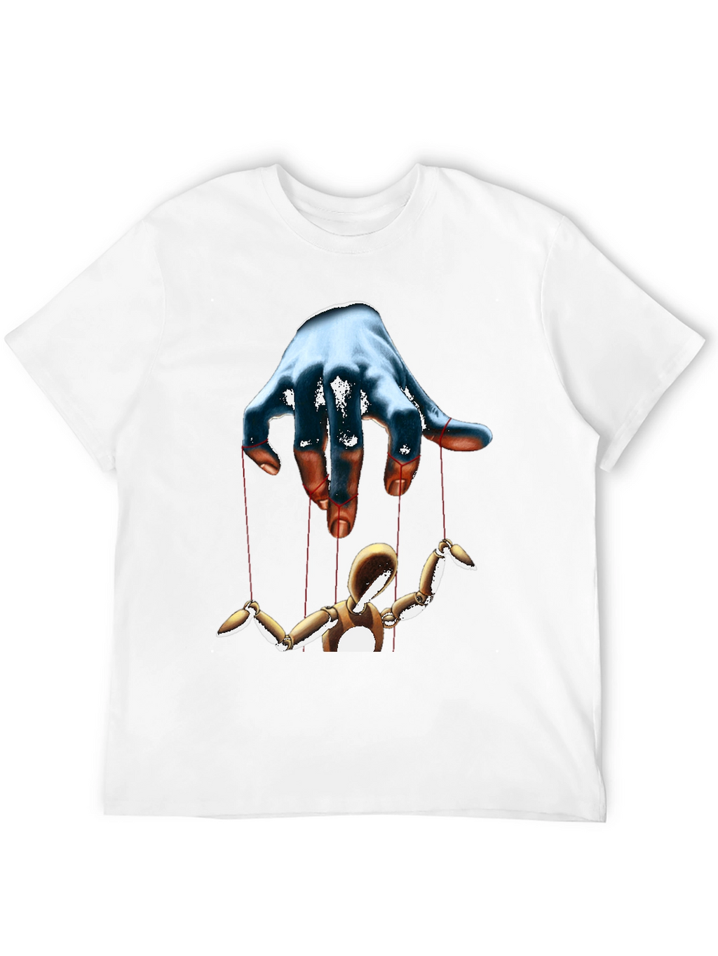 Puppet Master Graphic Tee - Black Cotton T-Shirt
