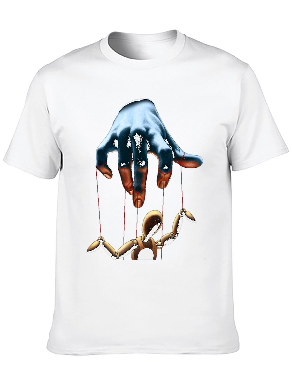 Puppet Master Graphic Tee - Black Cotton T-Shirt