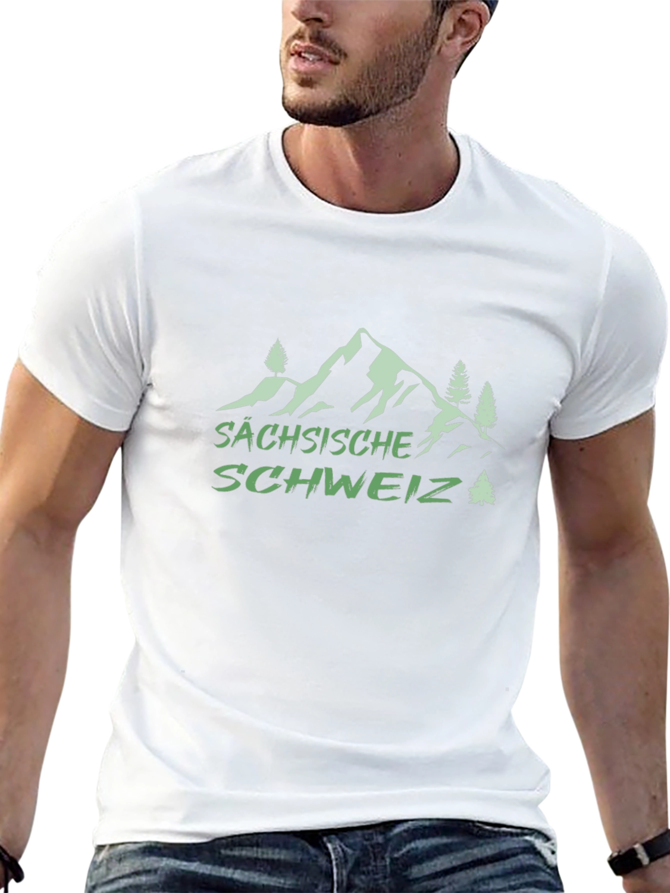 Sächsische Schweiz Mountain Graphic T-Shirt