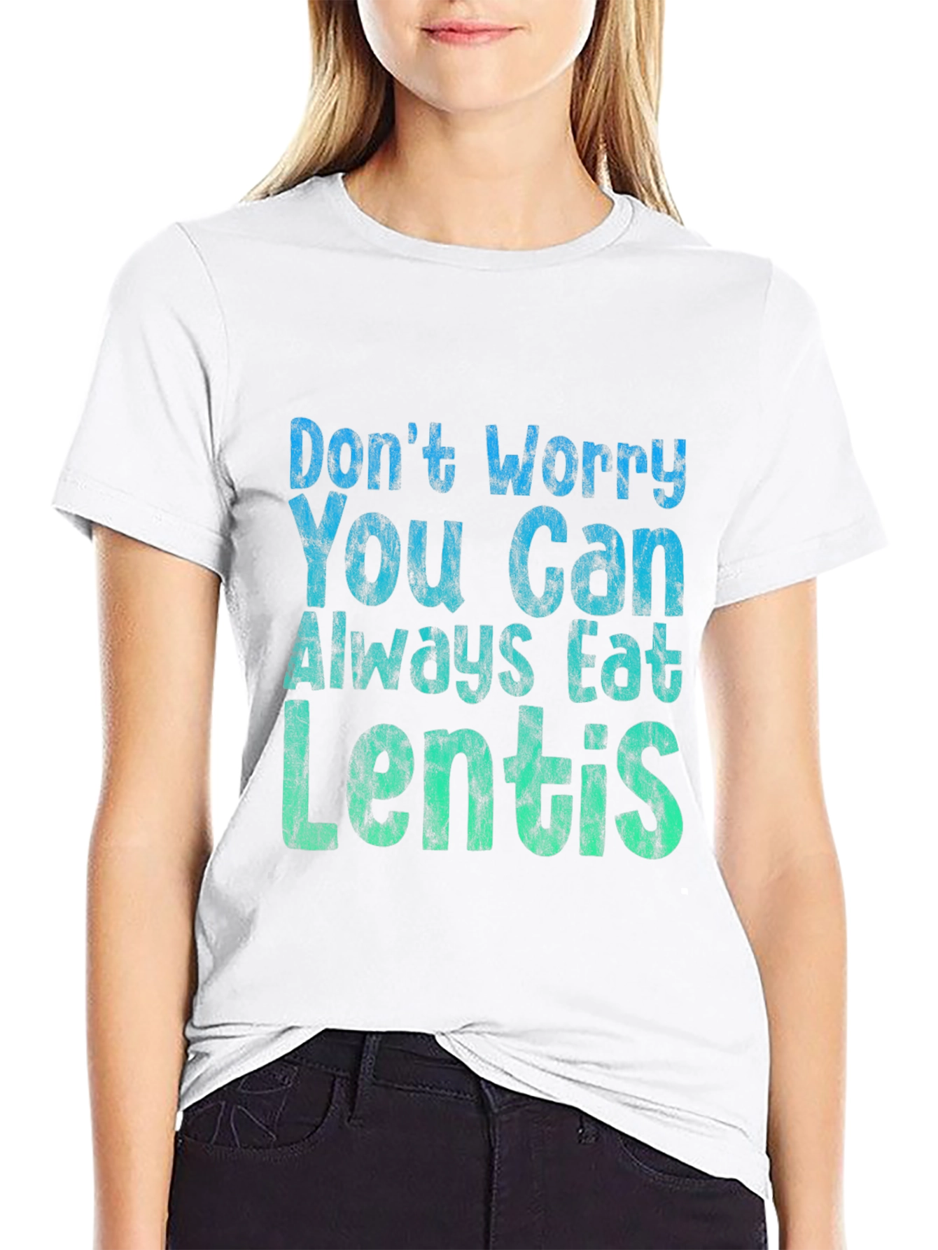 Eat Lentils T-Shirt - Funny Foodie Tee