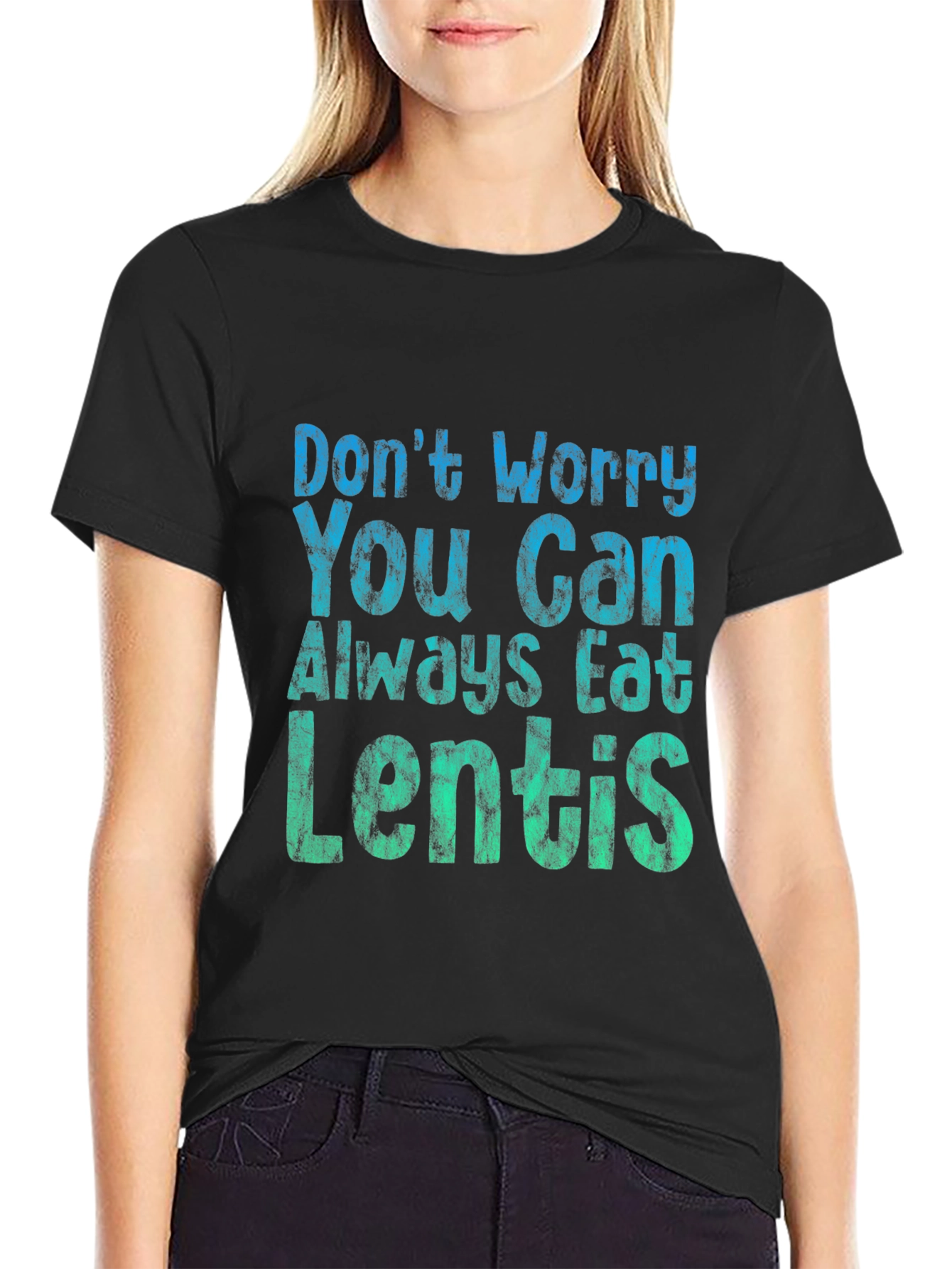 Eat Lentils T-Shirt - Funny Foodie Tee