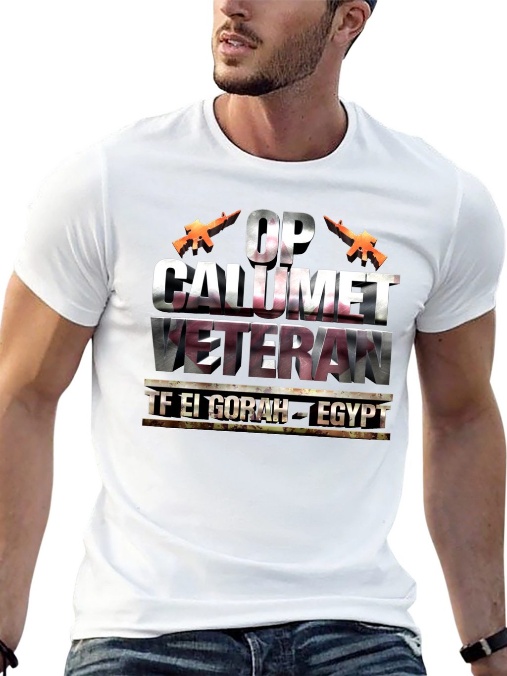 OP Calumet Veteran TF EI Gorah Egypt T-Shirt