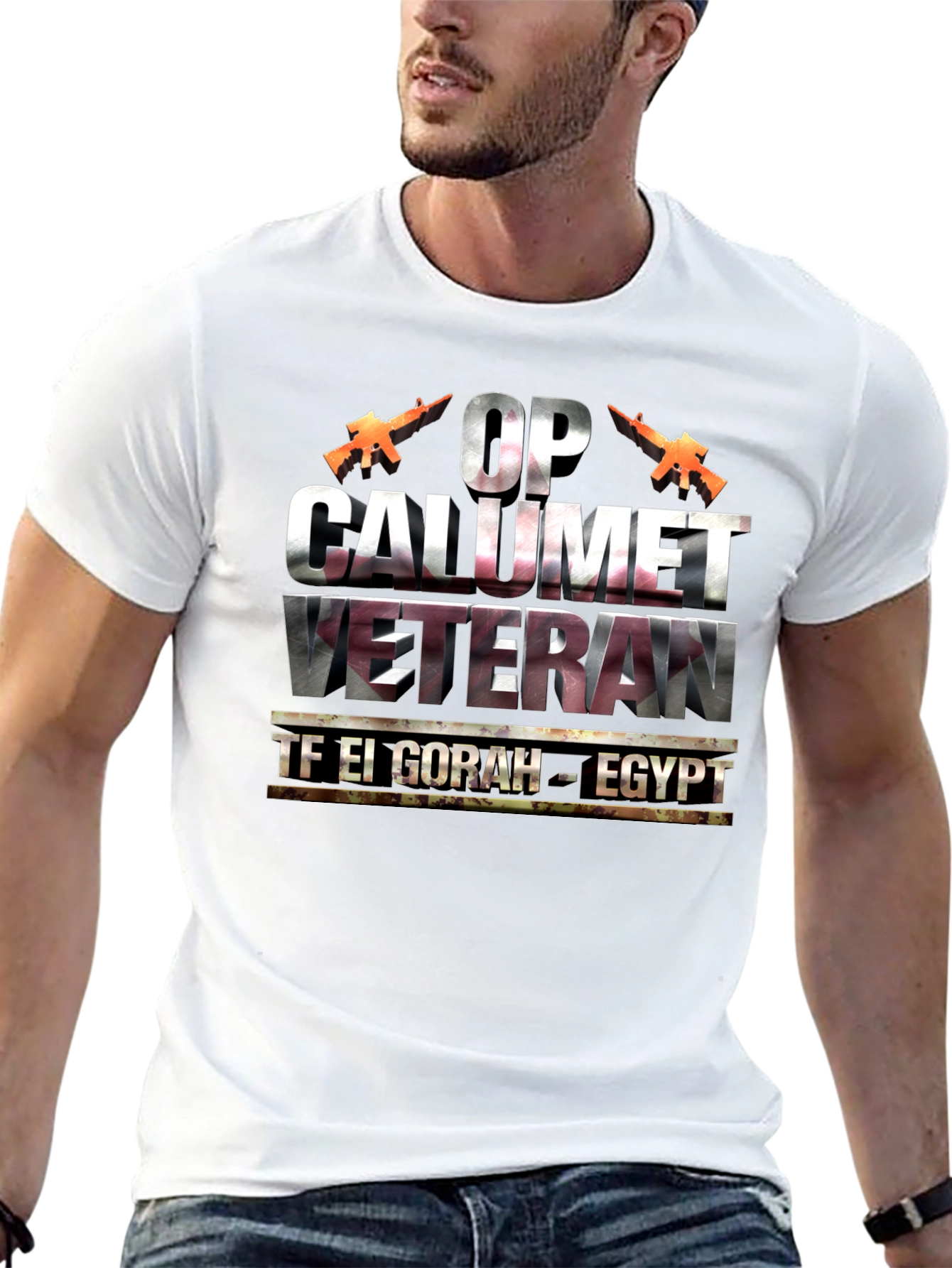 OP Calumet Veteran TF EI Gorah Egypt T-Shirt