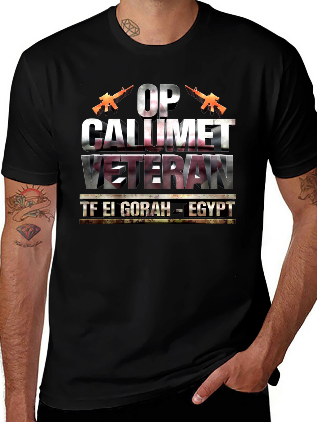 OP Calumet Veteran TF EI Gorah Egypt T-Shirt