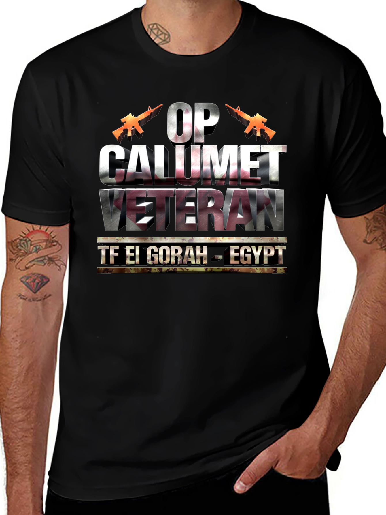 OP Calumet Veteran TF EI Gorah Egypt T-Shirt