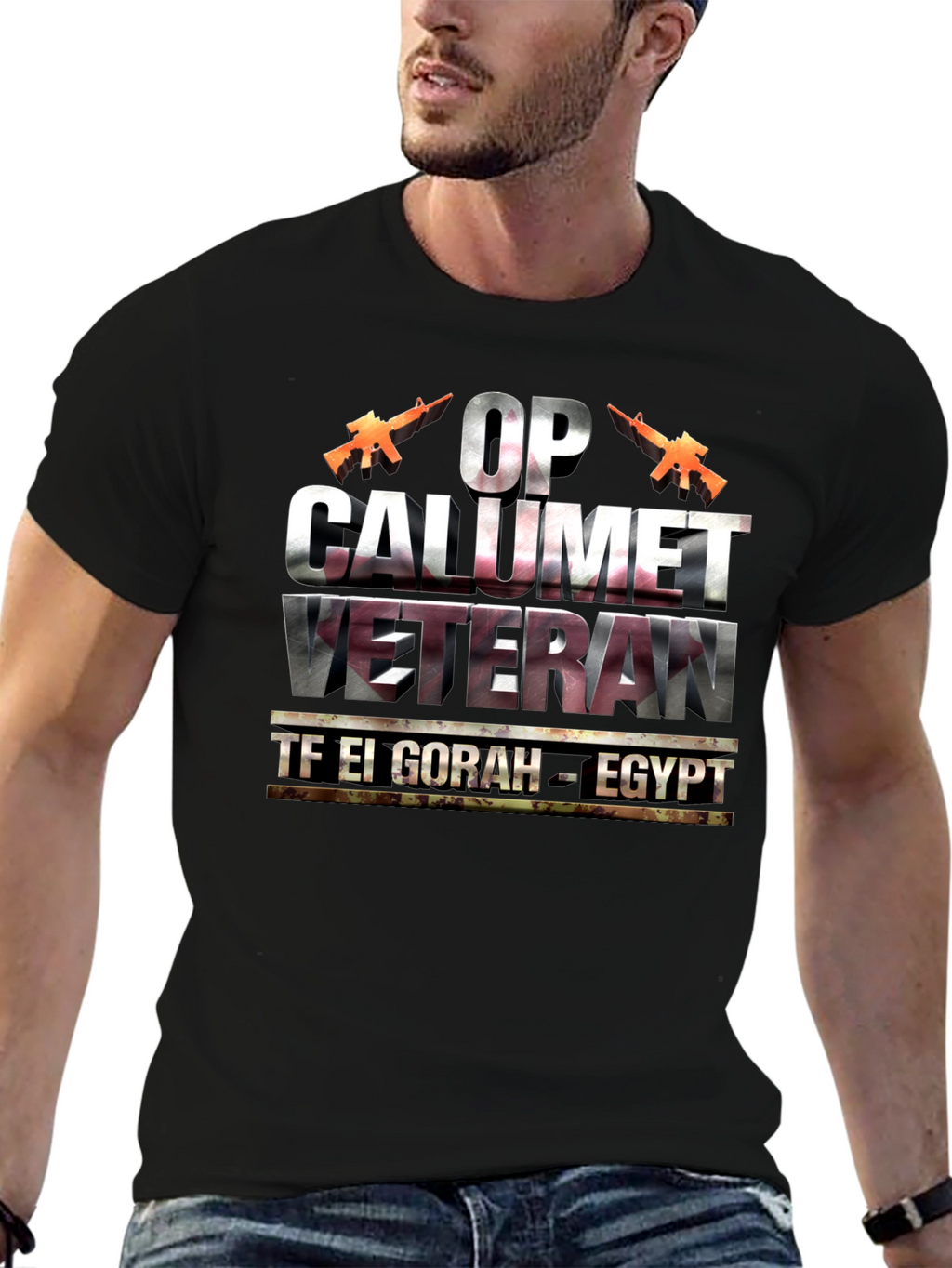 OP Calumet Veteran TF EI Gorah Egypt T-Shirt