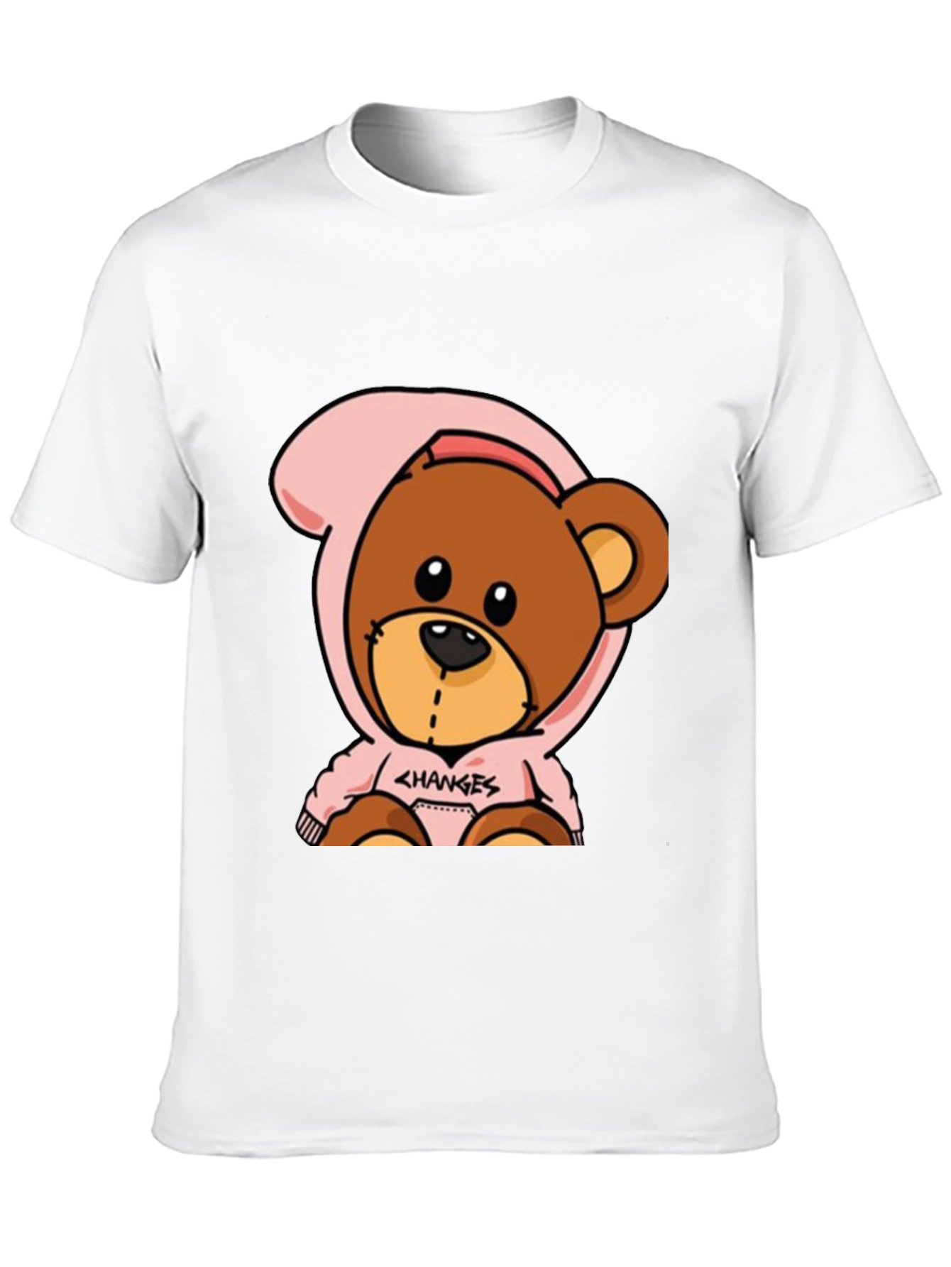 Cartoon Bear Graphic Tee