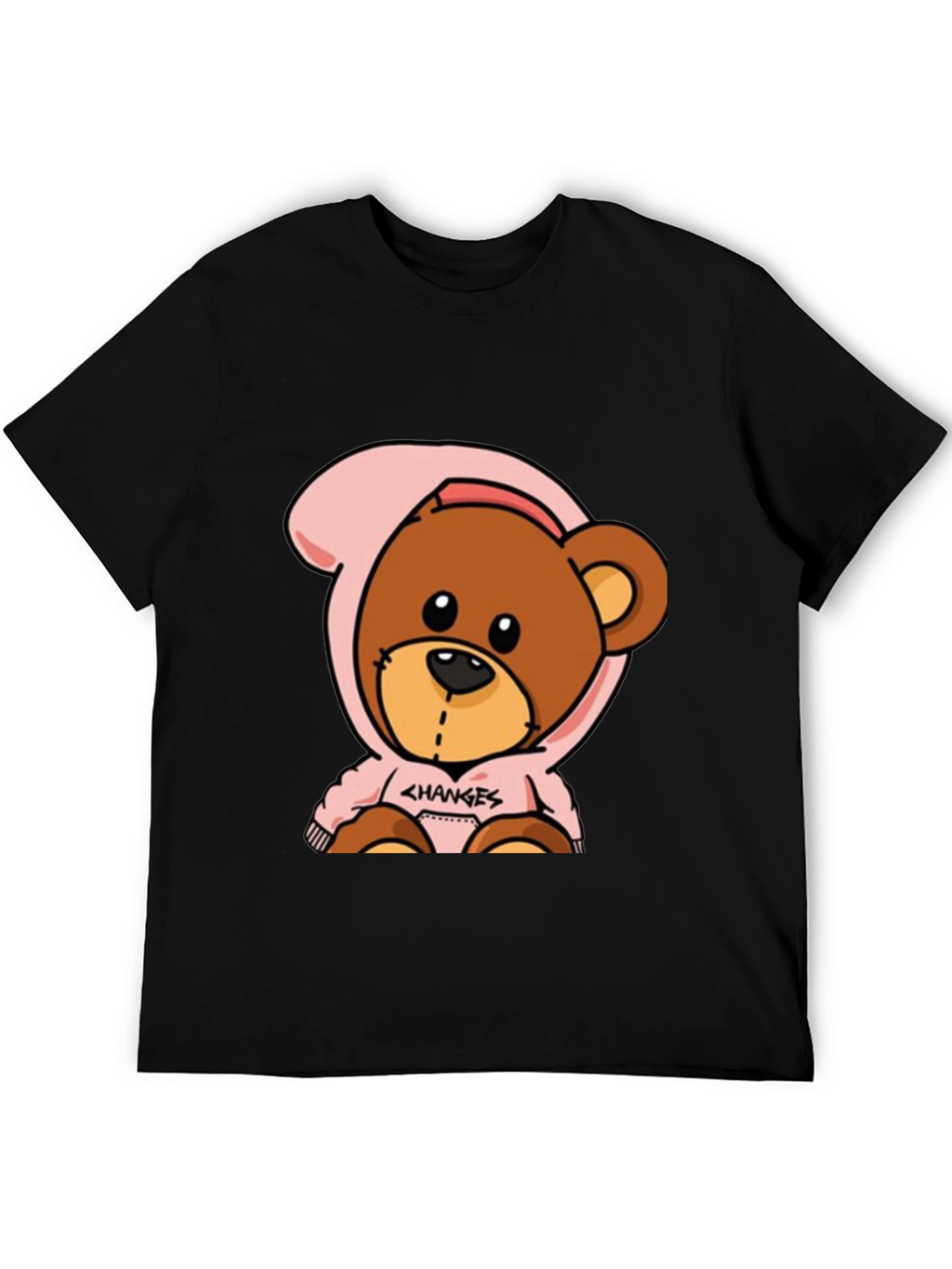 Cartoon Bear Graphic Tee