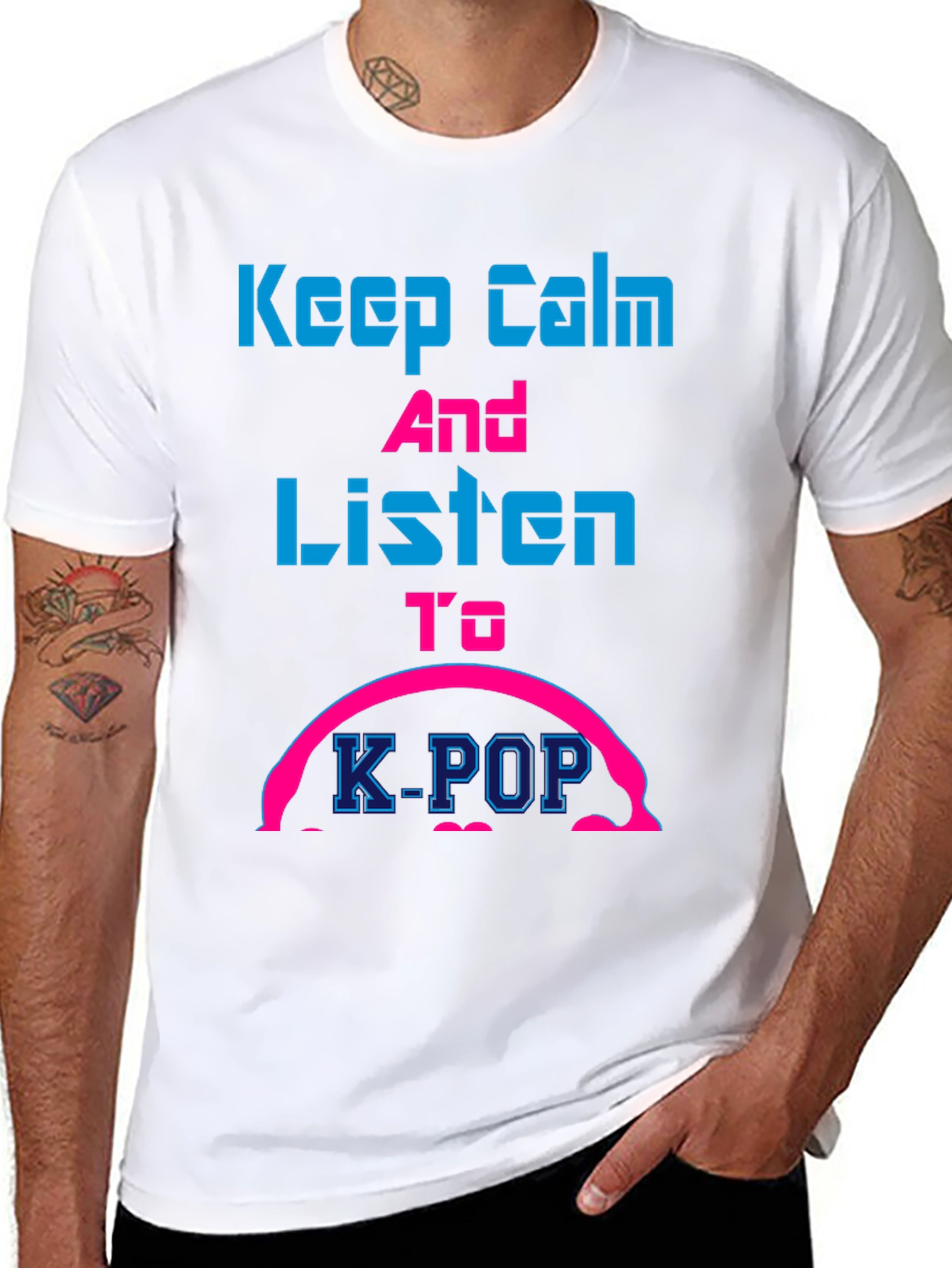 Keep Calm and Listen to K-Pop T-Shirt