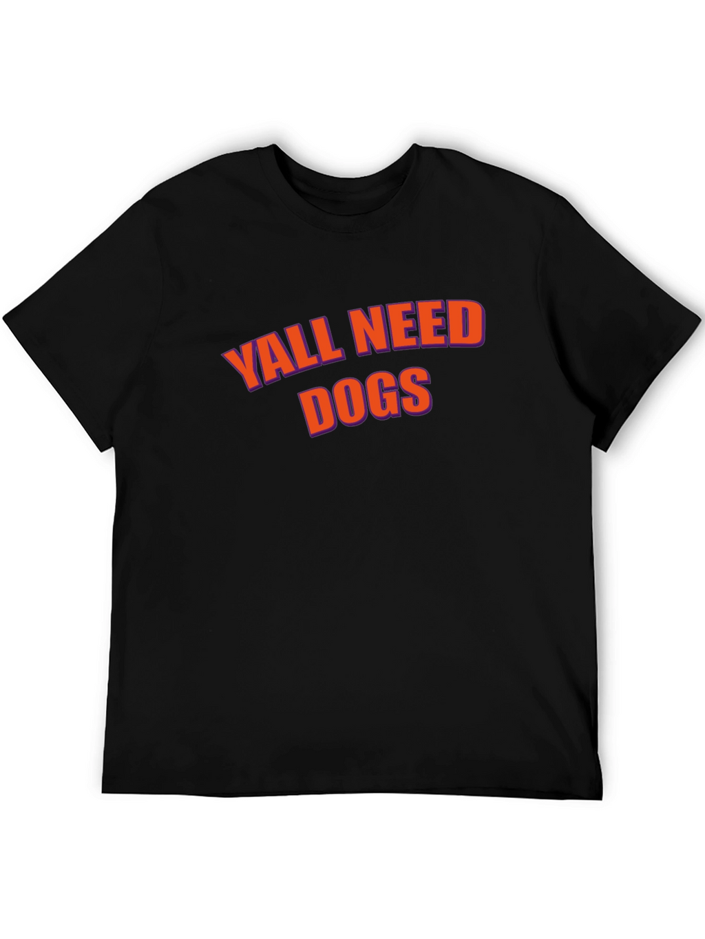 Yall Need Dogs Graphic Tee - Black