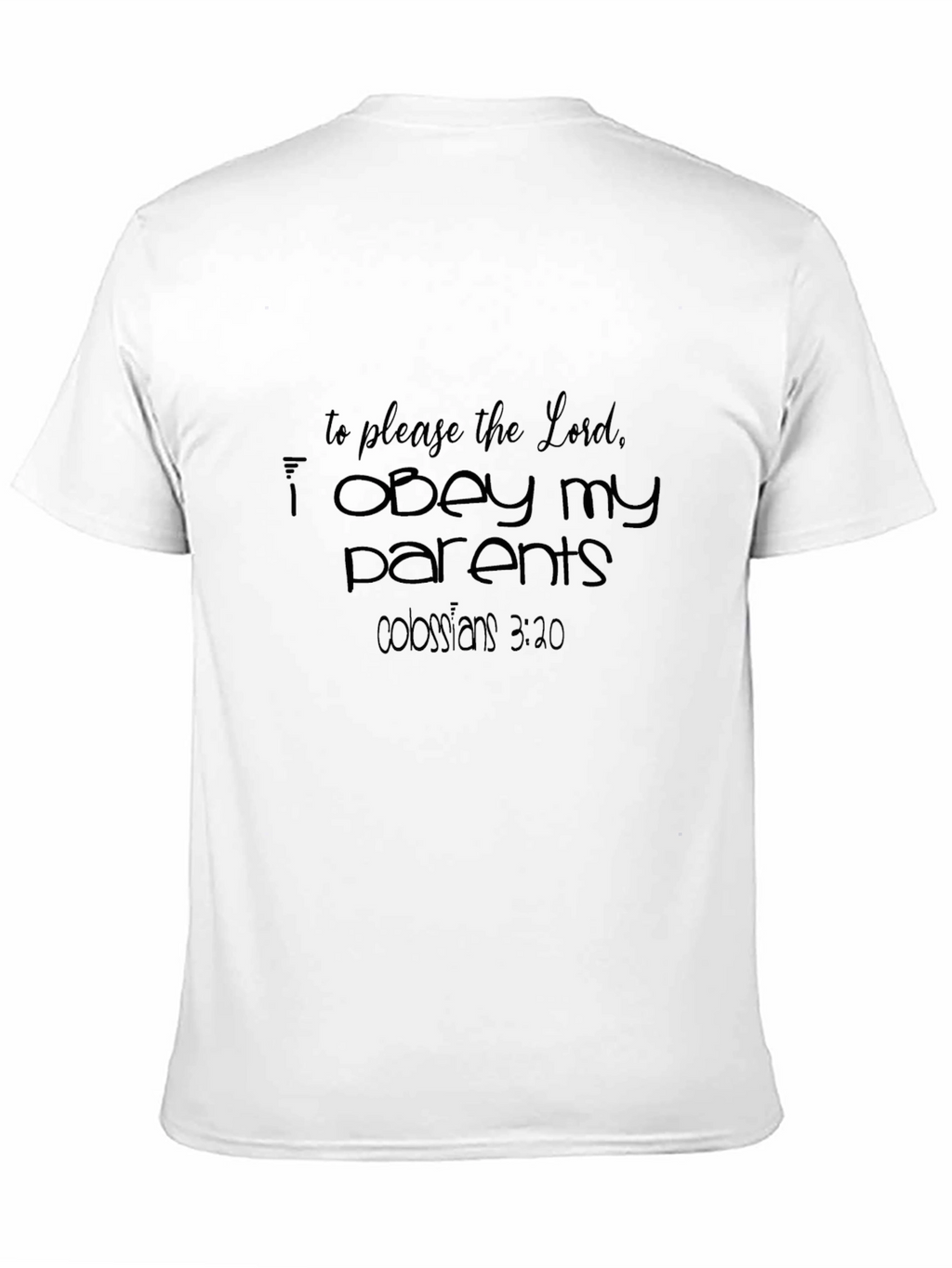 Obey Parents Christian T-Shirt