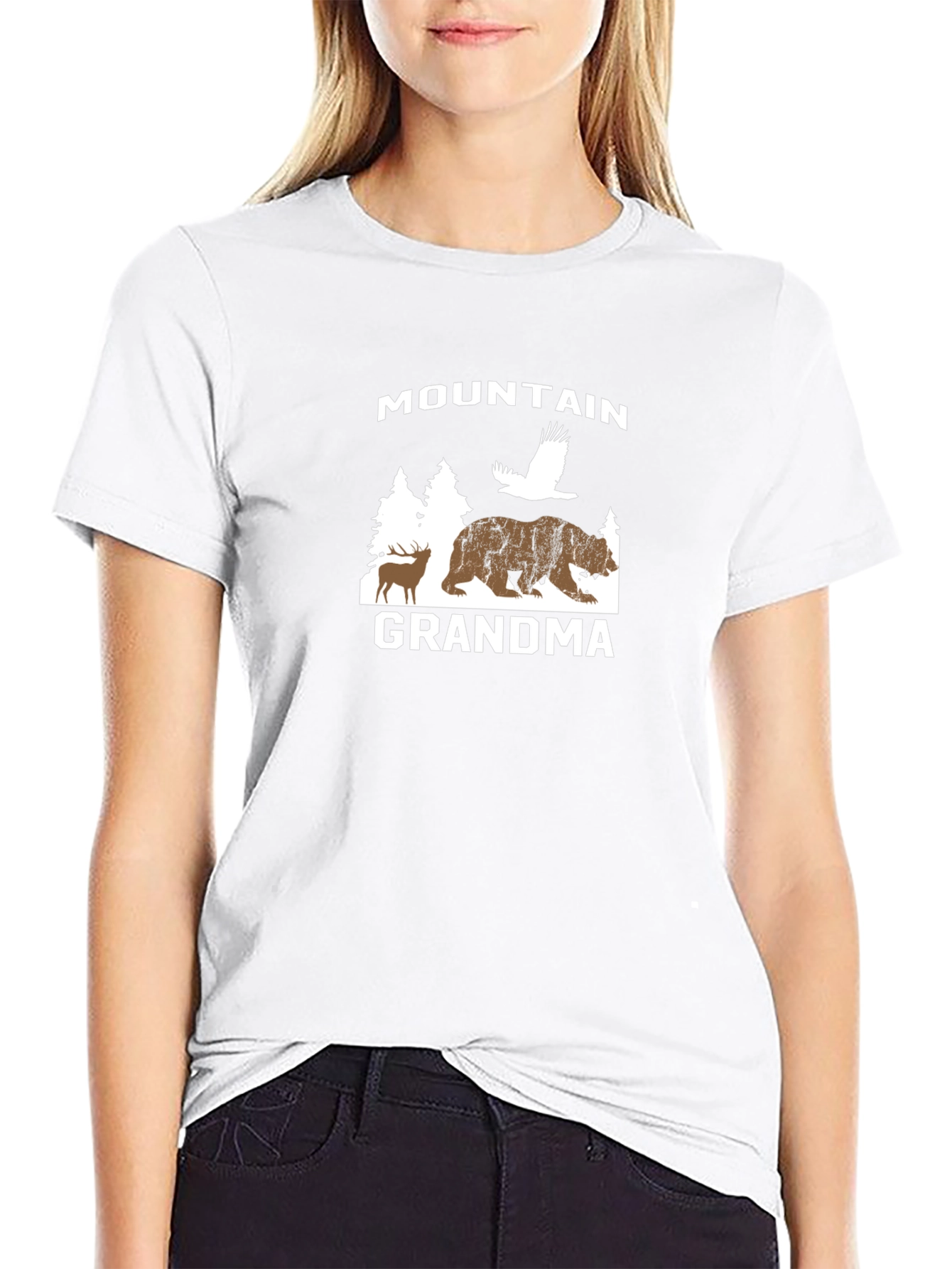 Mountain Grandma Tee - Nature Lovers Gift