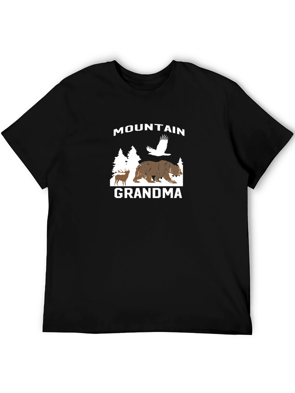 Mountain Grandma Tee - Nature Lovers Gift