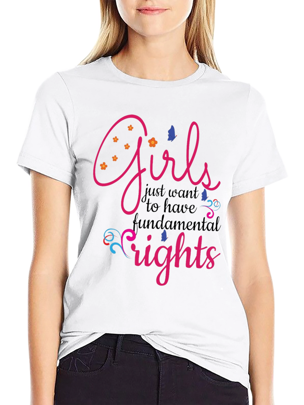 Girls Just Want Fundamental Rights T-Shirt