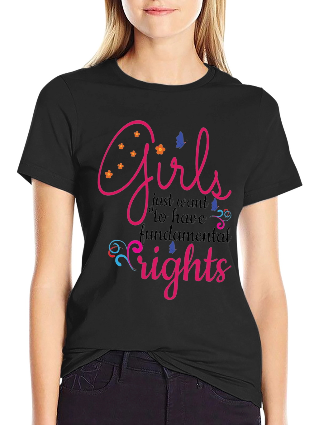 Girls Just Want Fundamental Rights T-Shirt