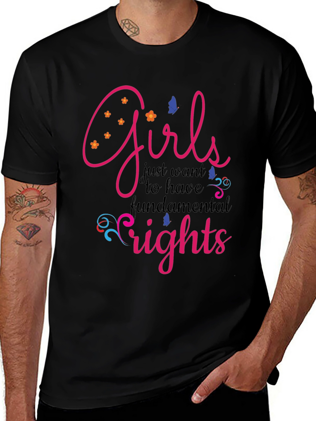 Girls Just Want Fundamental Rights T-Shirt
