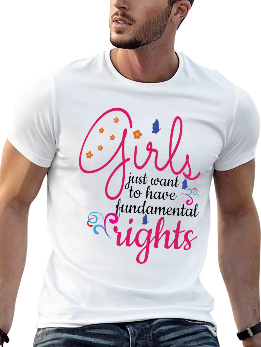 Girls Just Want Fundamental Rights T-Shirt
