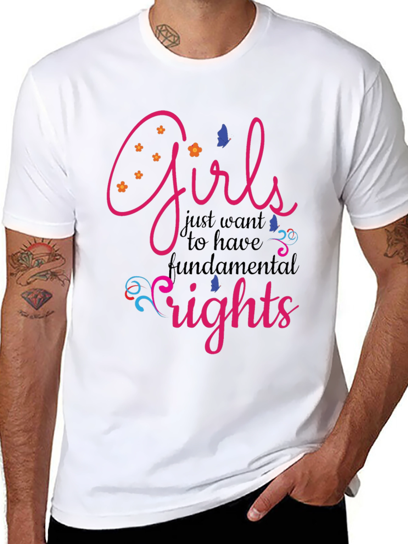 Girls Just Want Fundamental Rights T-Shirt