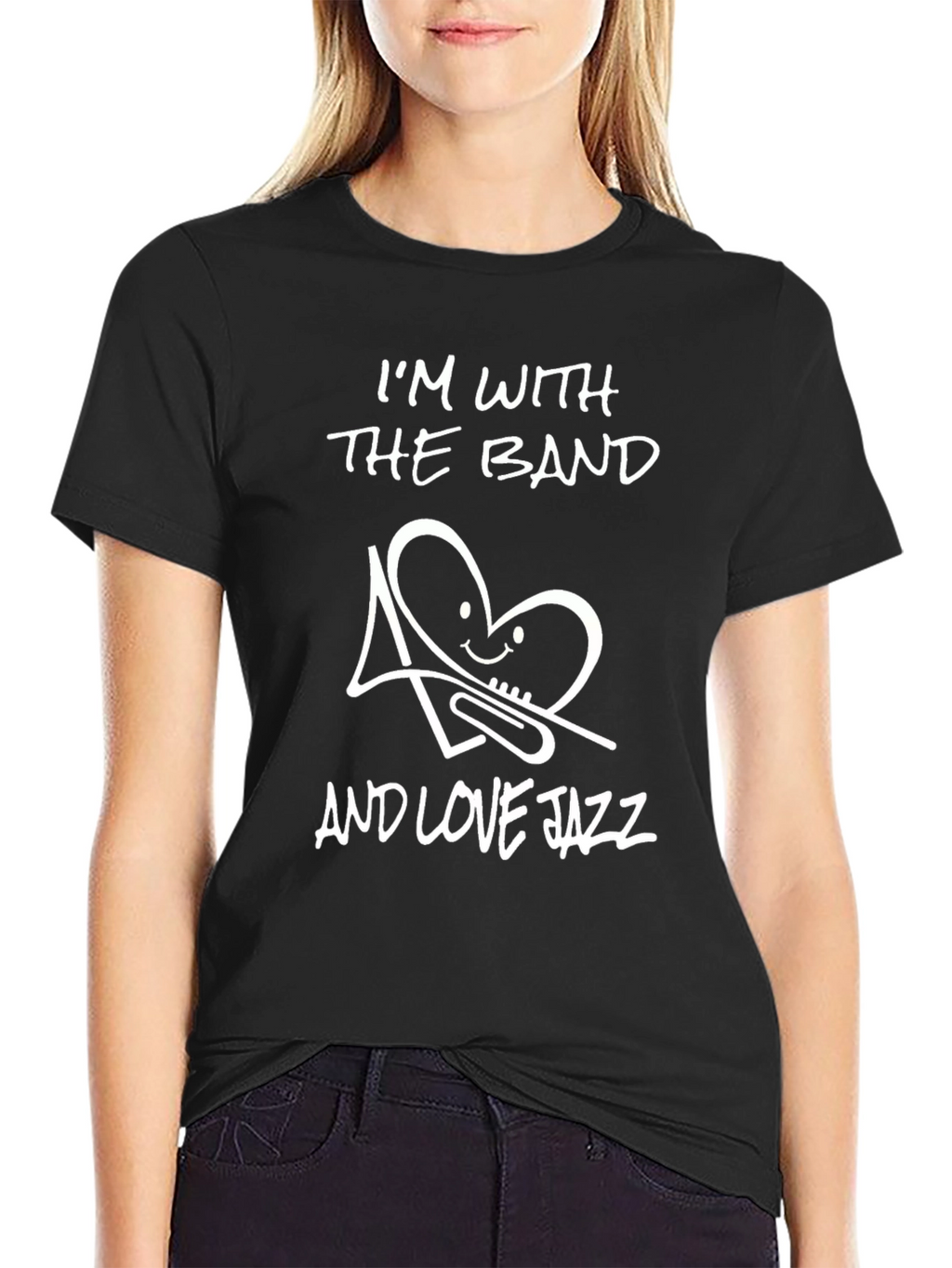 Im With The Band Black T-Shirt