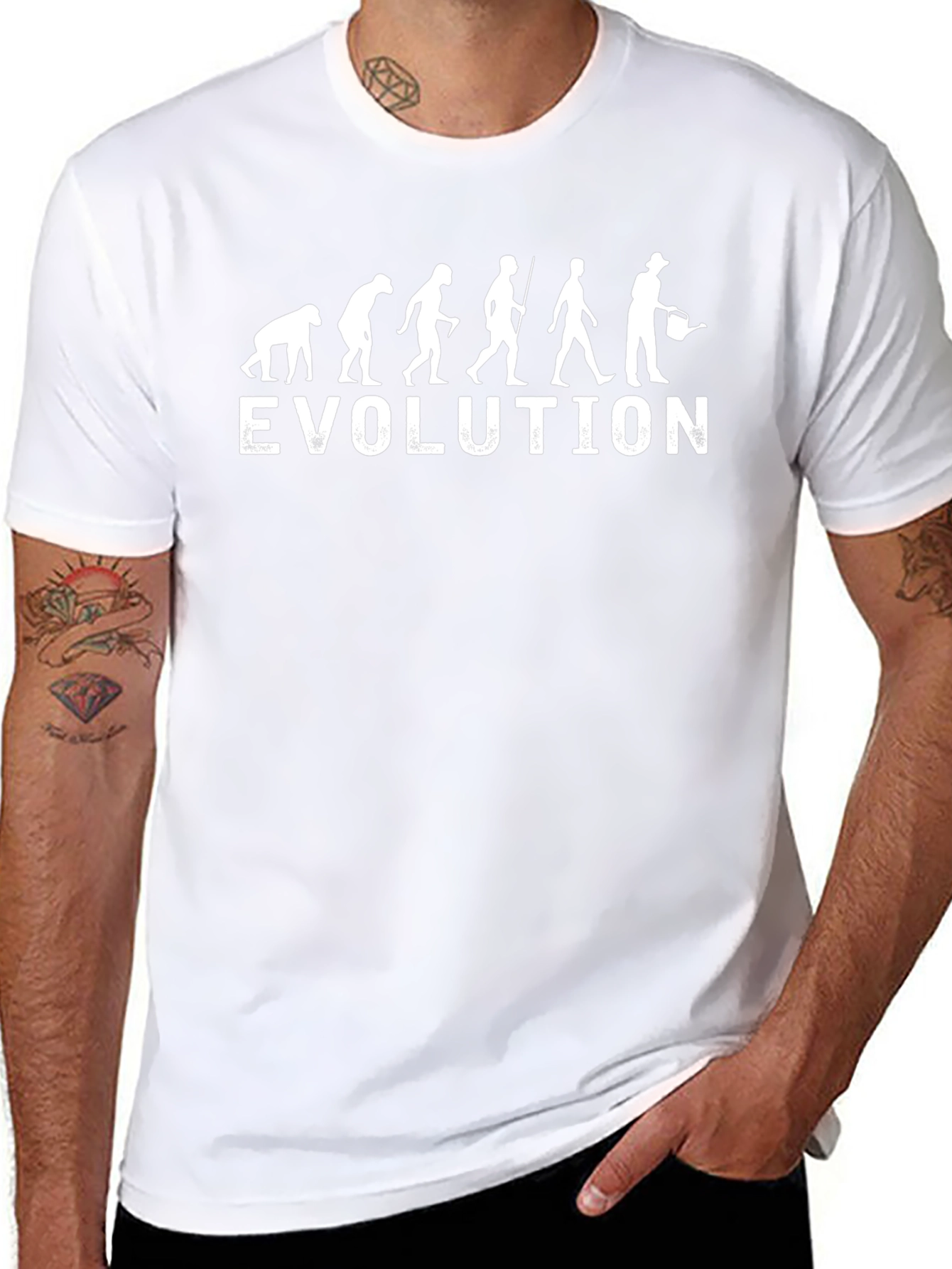 Evolution Gardener T-Shirt - Black Cotton Tee