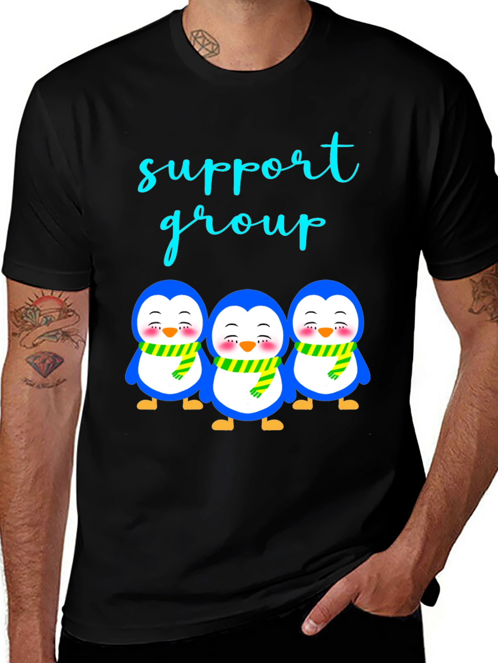 Penguin Support Group T-Shirt