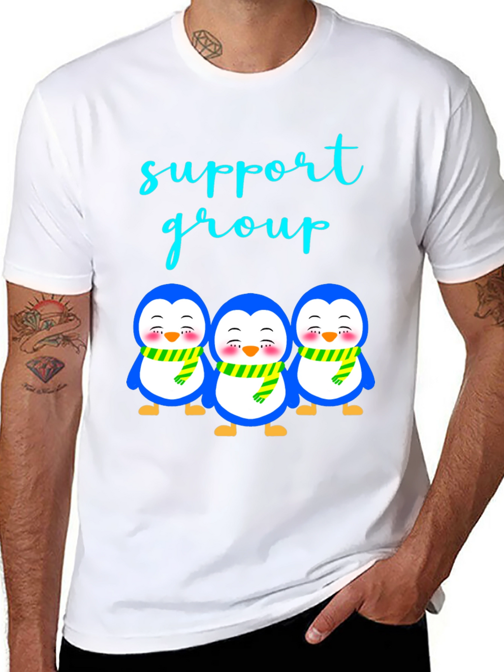 Penguin Support Group T-Shirt