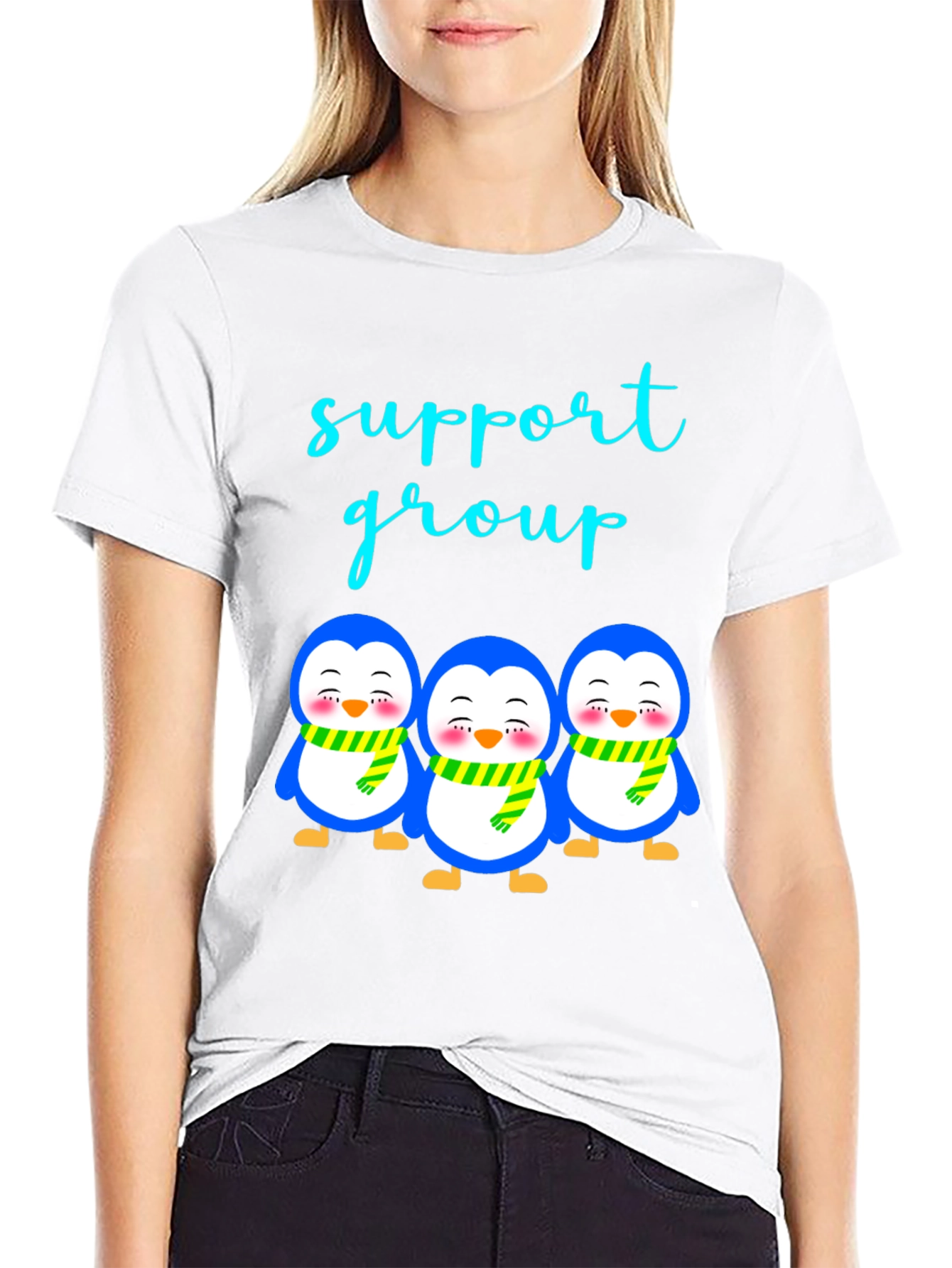 Penguin Support Group T-Shirt