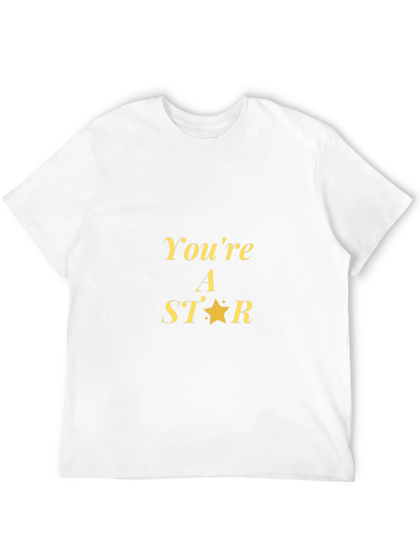 Youre A Star Graphic Tee - Black Unisex T-Shirt
