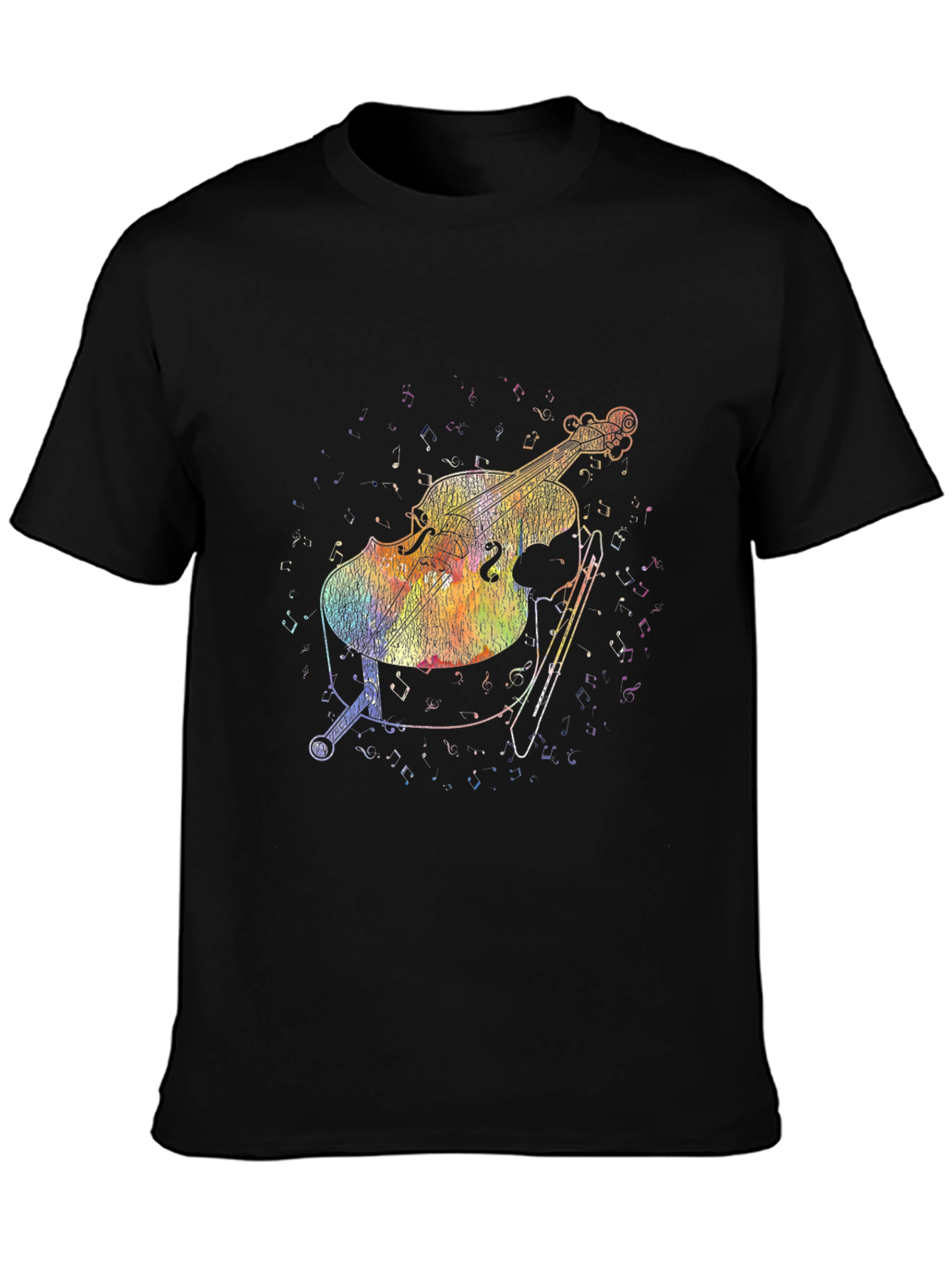 Musical Cello Graphic T-Shirt