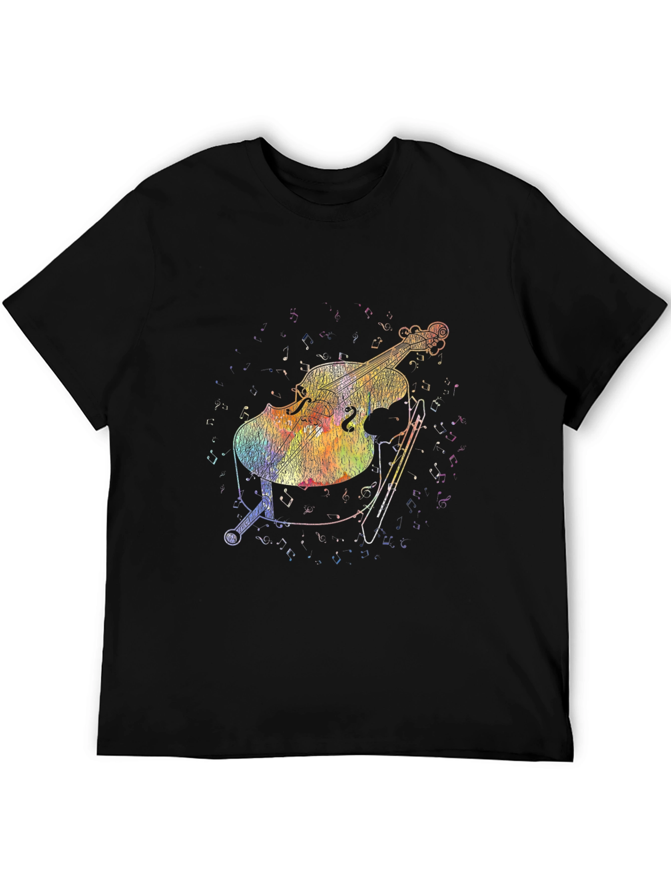 Musical Cello Graphic T-Shirt