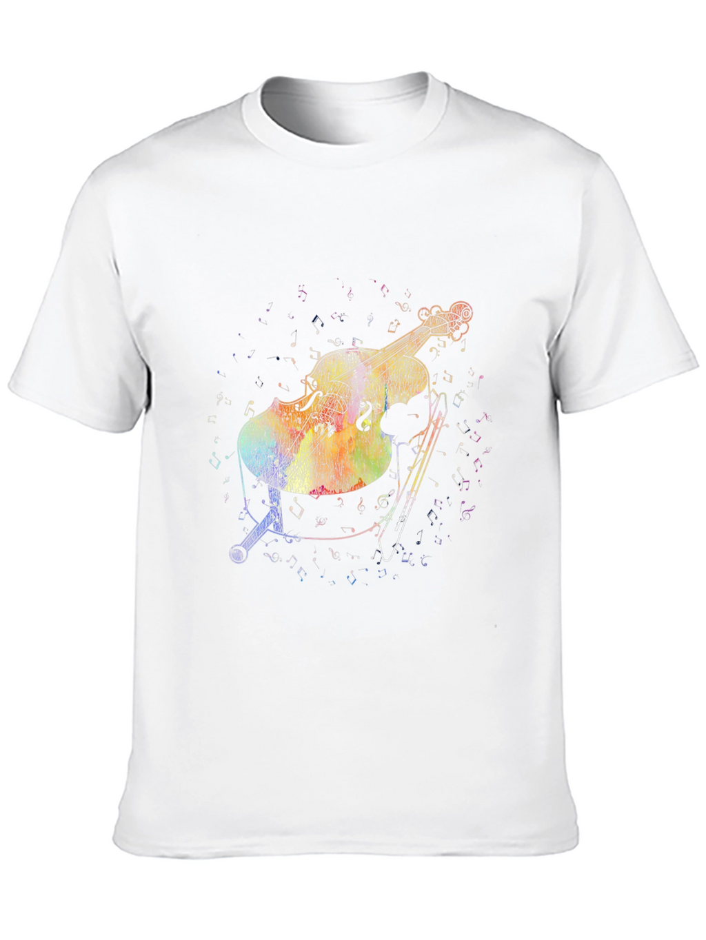 Musical Cello Graphic T-Shirt