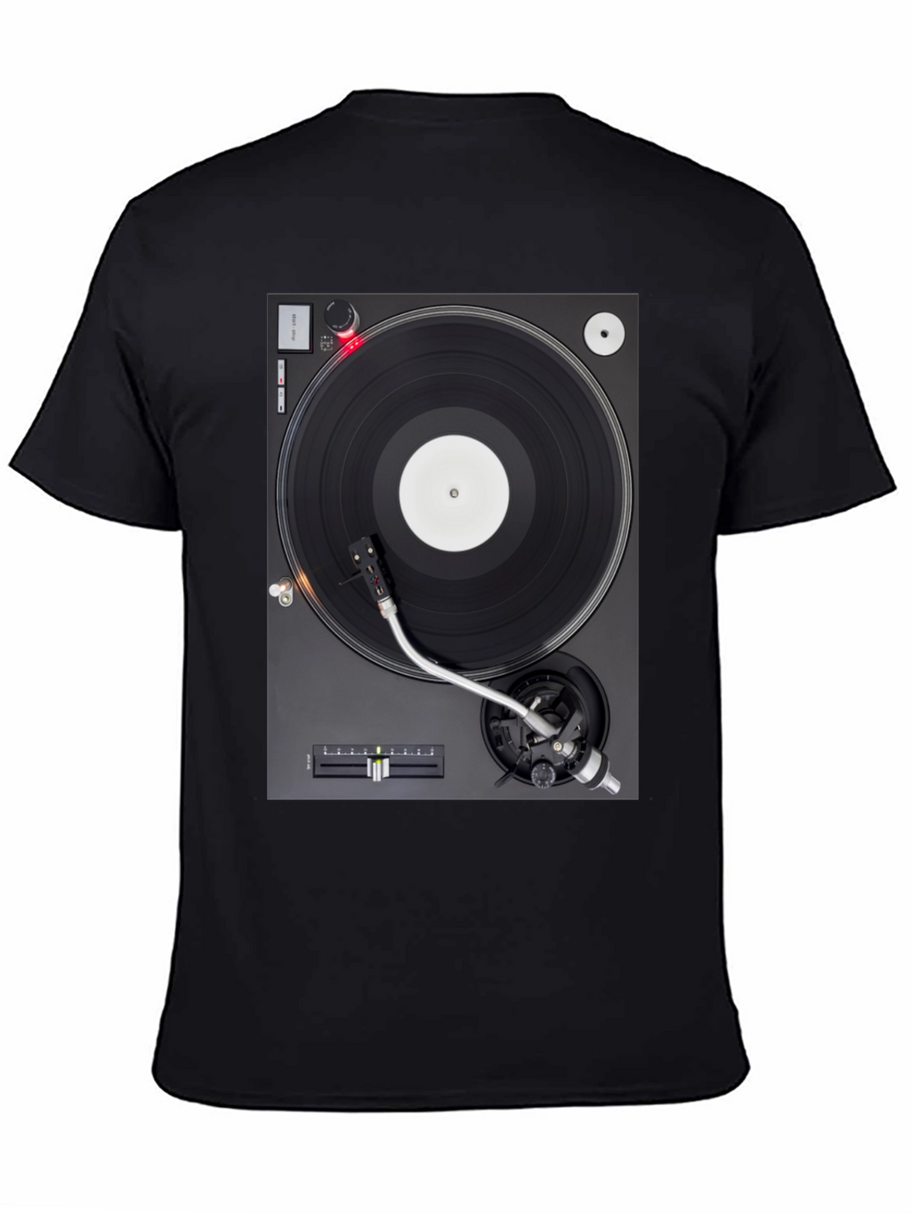 Turntable Graphic T-Shirt - DJ Music Lover Tee