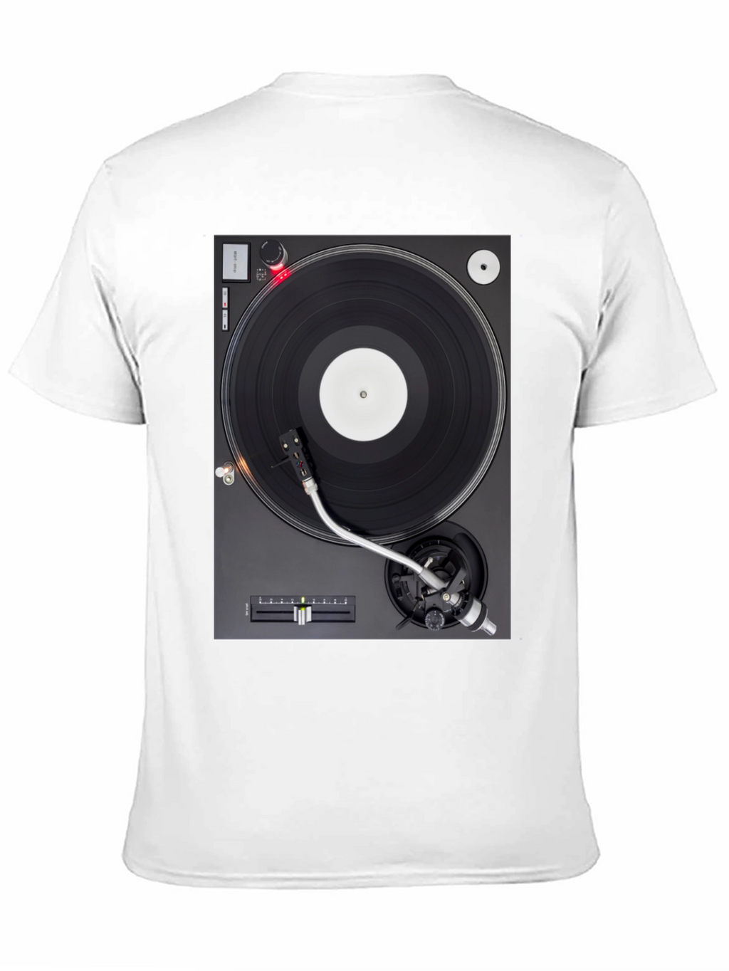 Turntable Graphic T-Shirt - DJ Music Lover Tee