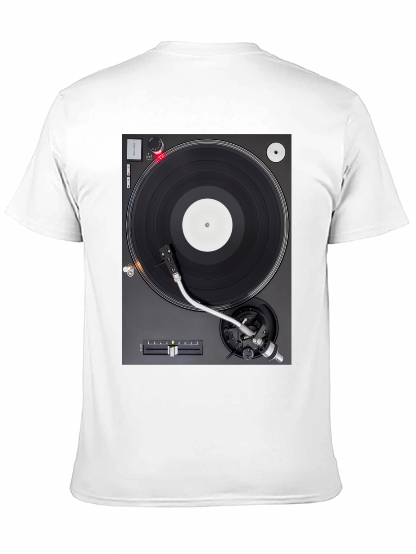 Turntable Graphic T-Shirt - DJ Music Lover Tee