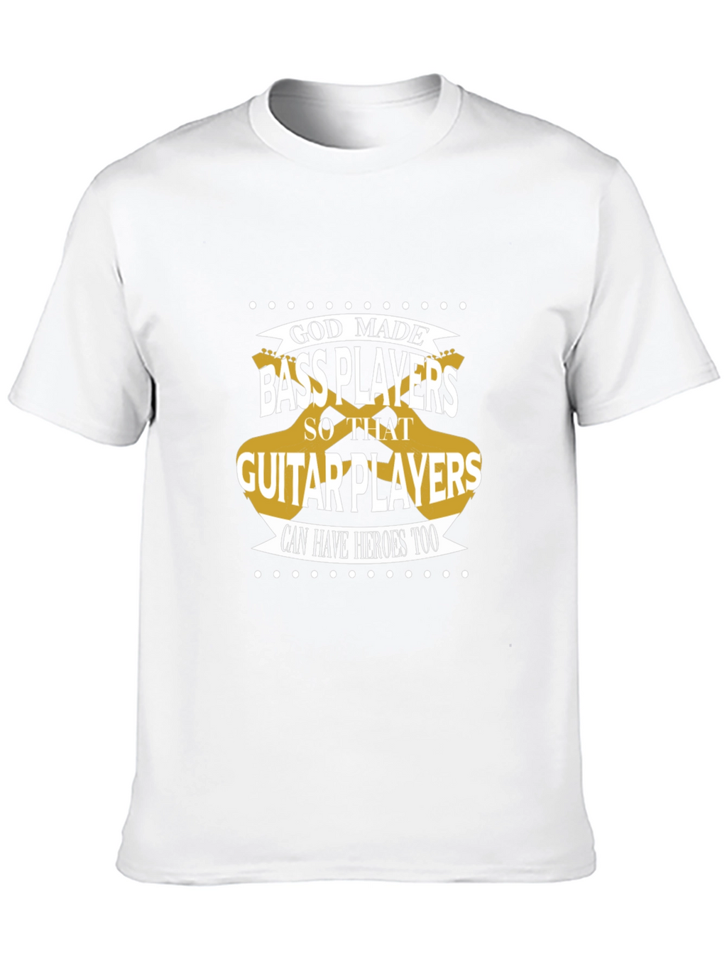 Bass Players T-Shirt: Guitar Hero Support