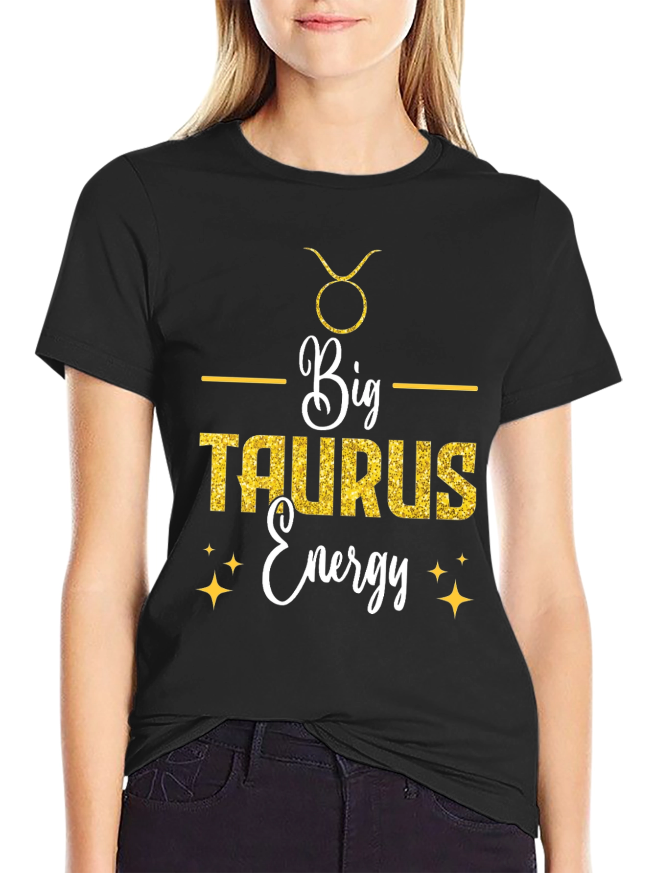 Big Taurus Energy Graphic Tee - Zodiac Sign Shirt