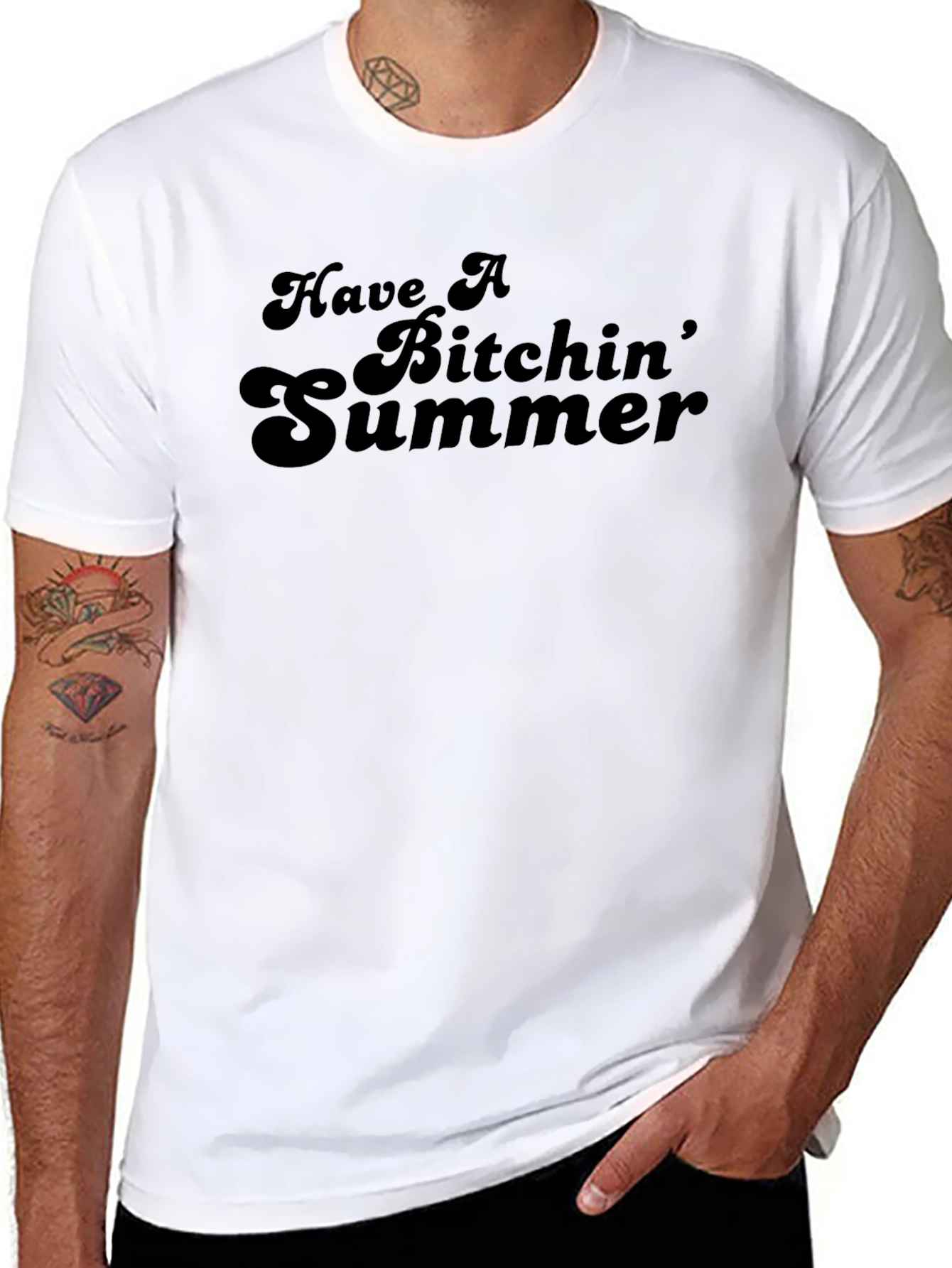 Bitchin Summer Black T-Shirt