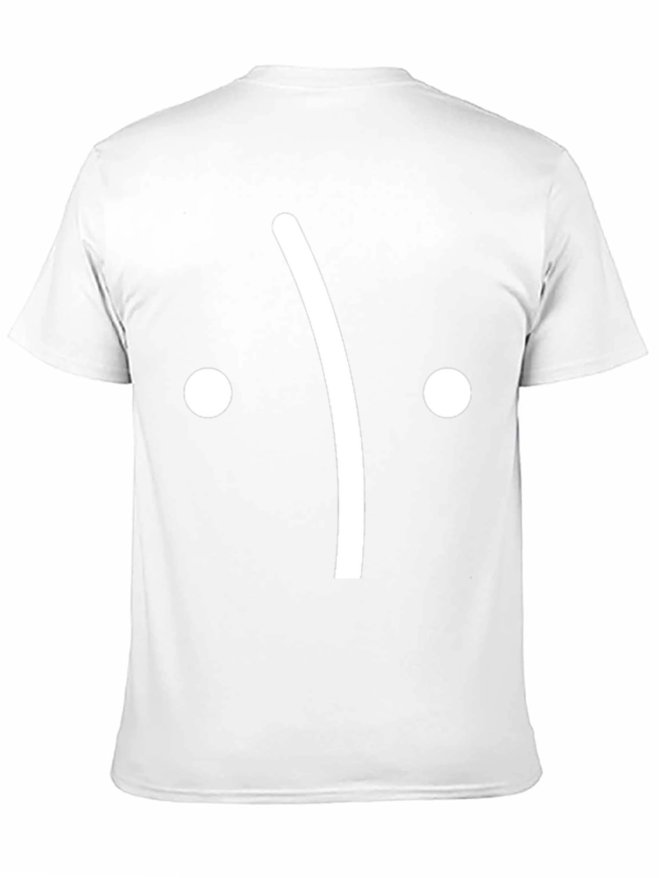 Sad Face Graphic Tee - Black Cotton T-Shirt