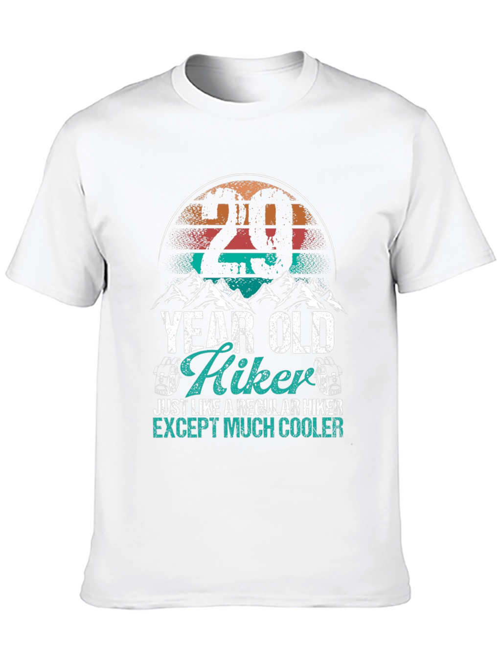 29 Year Old Hiker T-Shirt - Cool Hiking Apparel