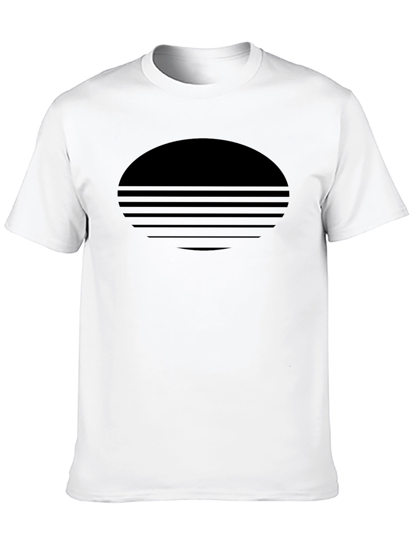 Retro Sunset Graphic T-Shirt