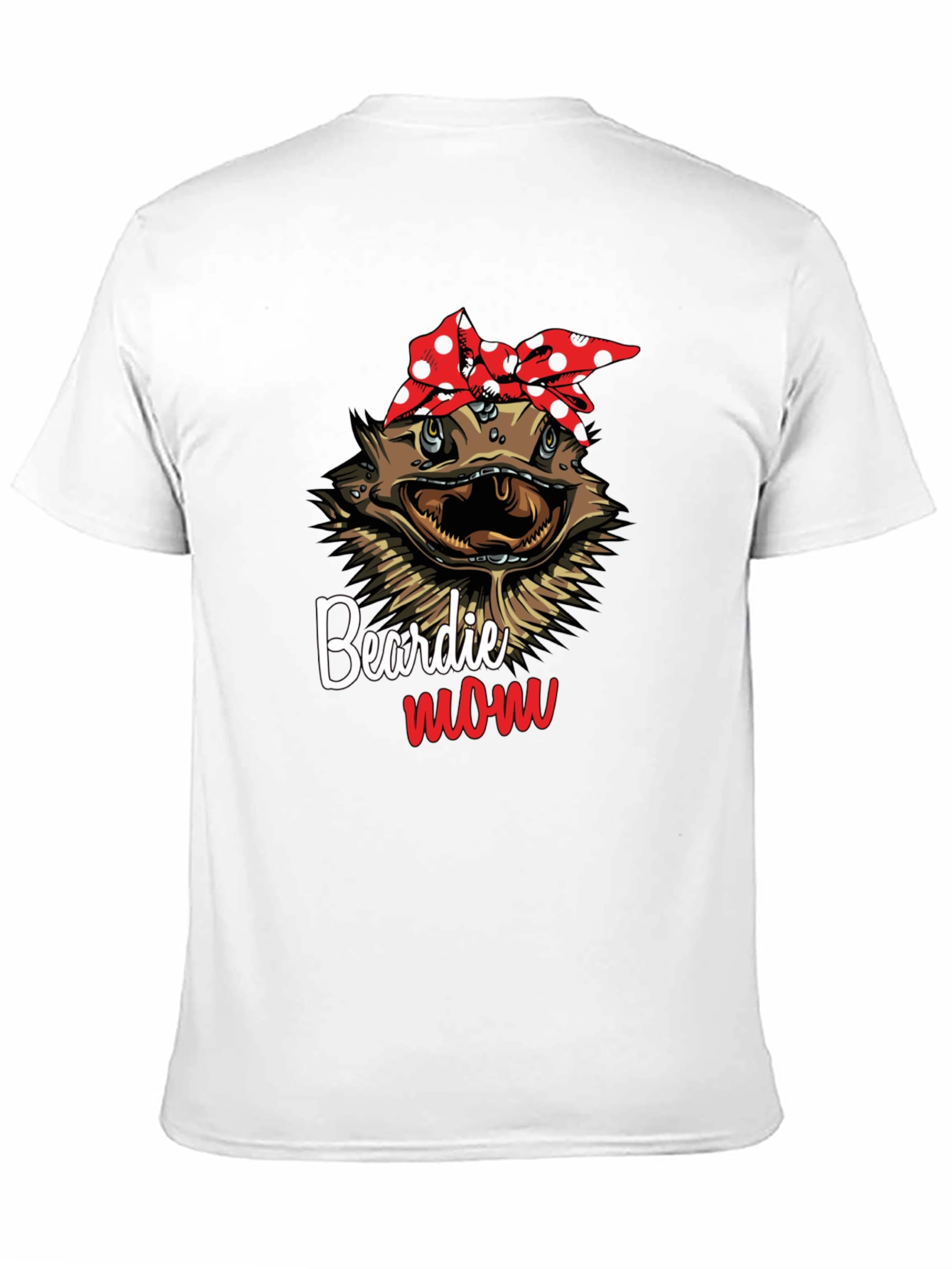 Beardie Mom T-Shirt - Reptile Lover Tee