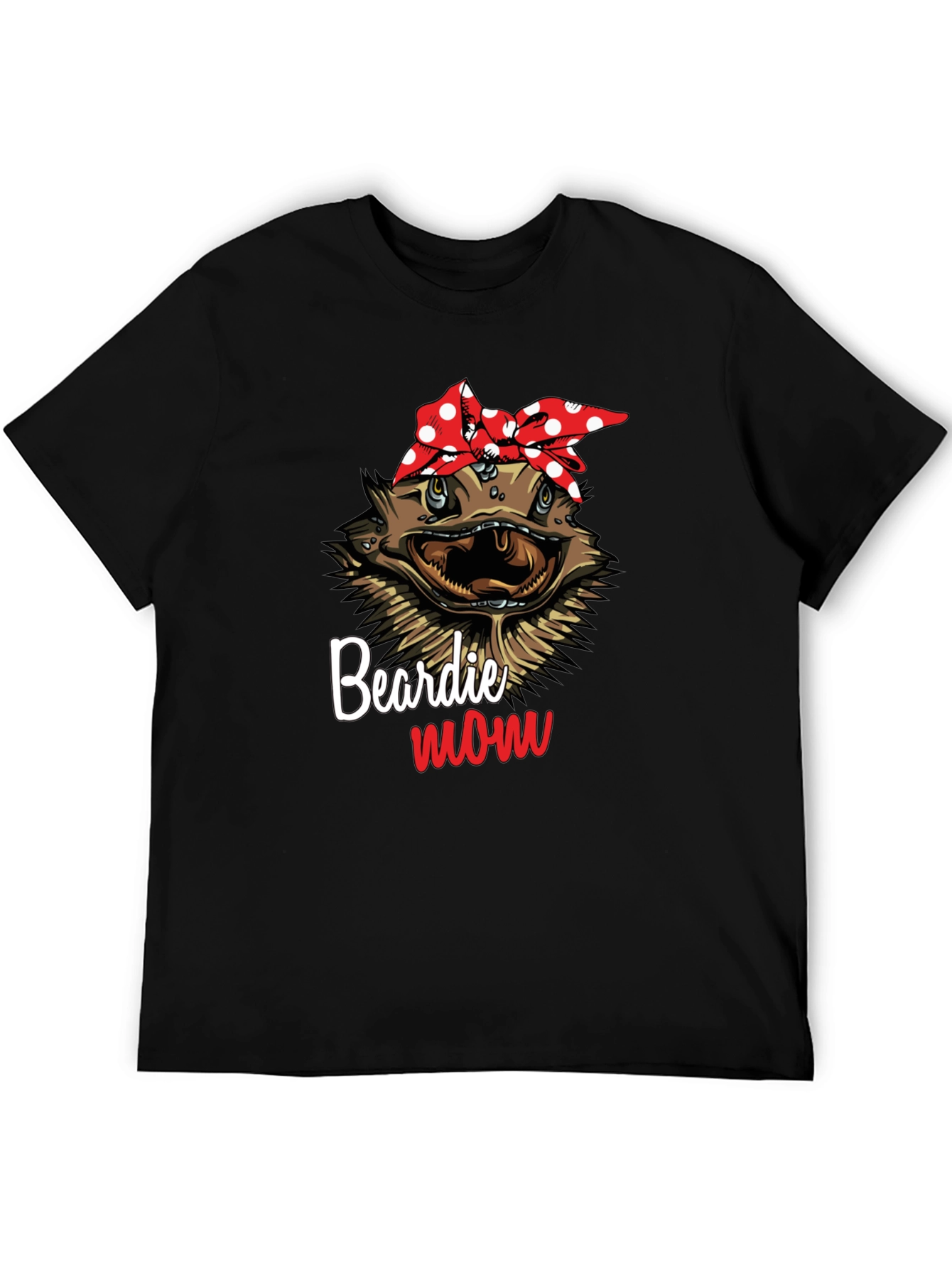Beardie Mom T-Shirt - Reptile Lover Tee
