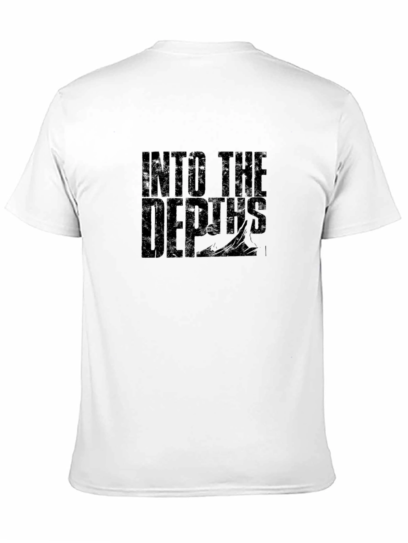 Into the Depths Graphic T-Shirt - Premium Black Tee