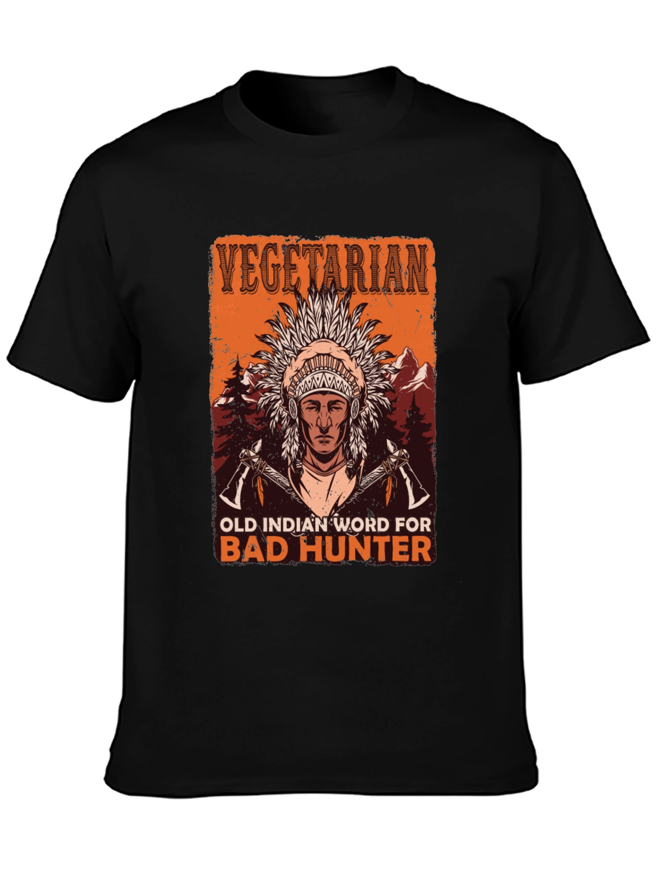 Vegetarian Bad Hunter T-Shirt