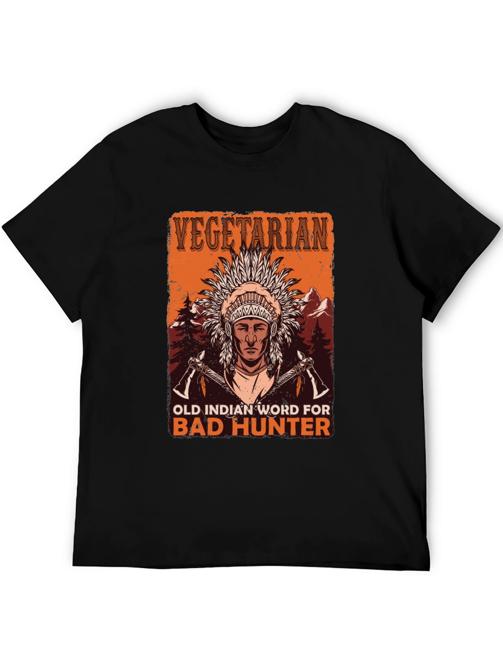 Vegetarian Bad Hunter T-Shirt