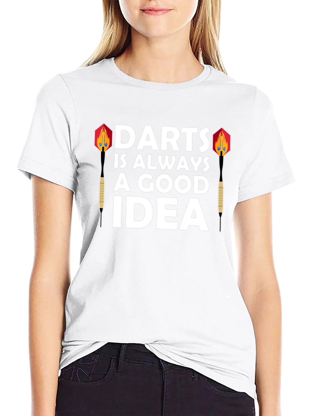 Darts is Always a Good Idea Graphic Tee