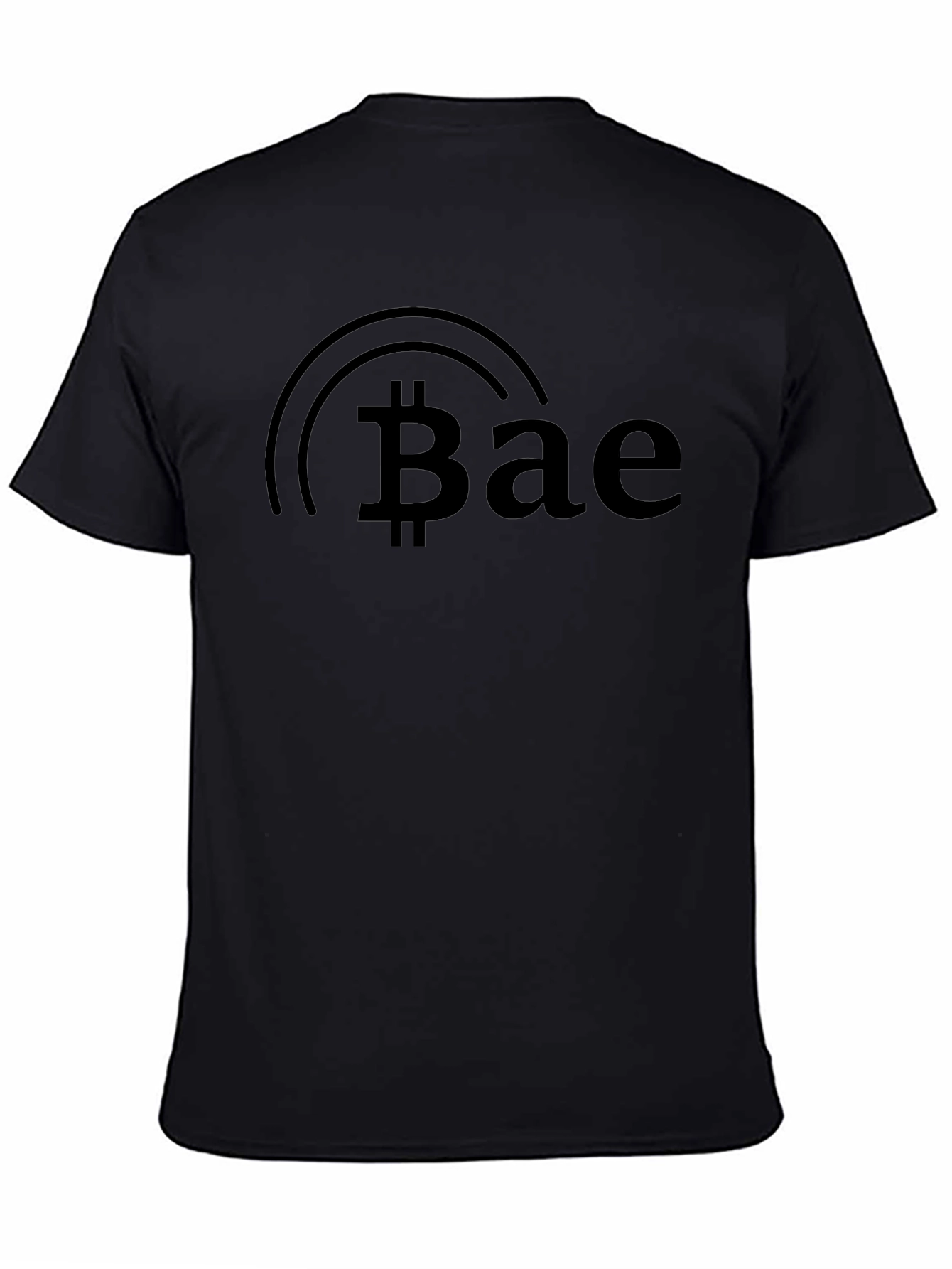 Bitcoin Bae Black Tee - Crypto Lover Gift