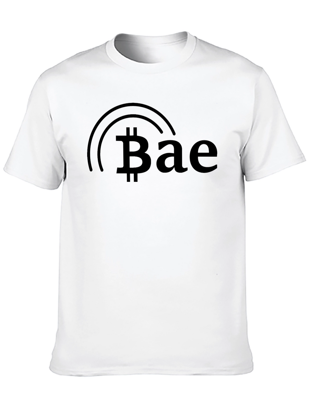 Bitcoin Bae Black Tee - Crypto Lover Gift
