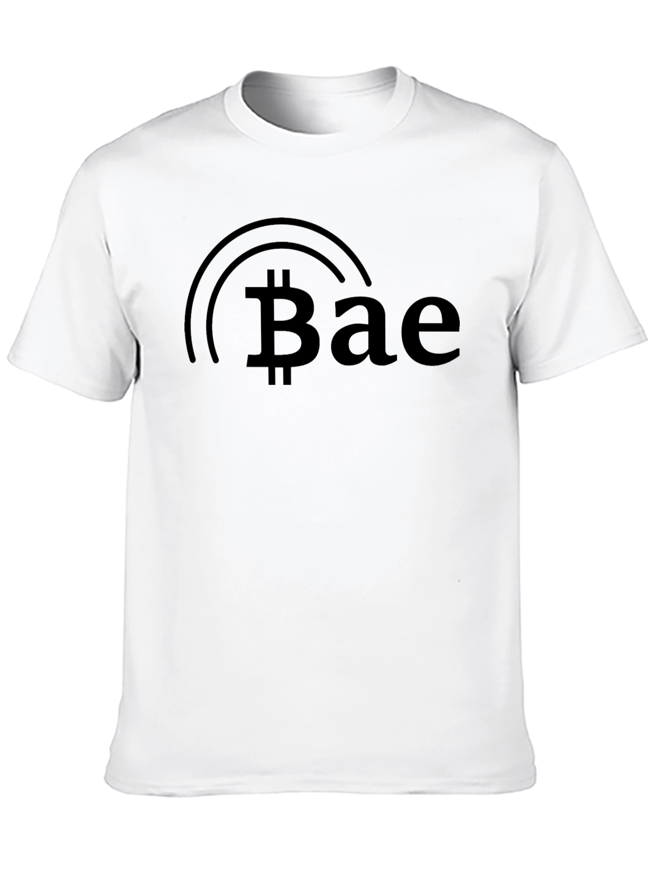 Bitcoin Bae Black Tee - Crypto Lover Gift