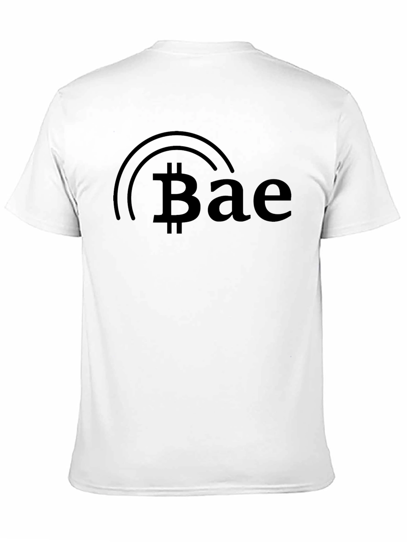 Bitcoin Bae Black Tee - Crypto Lover Gift